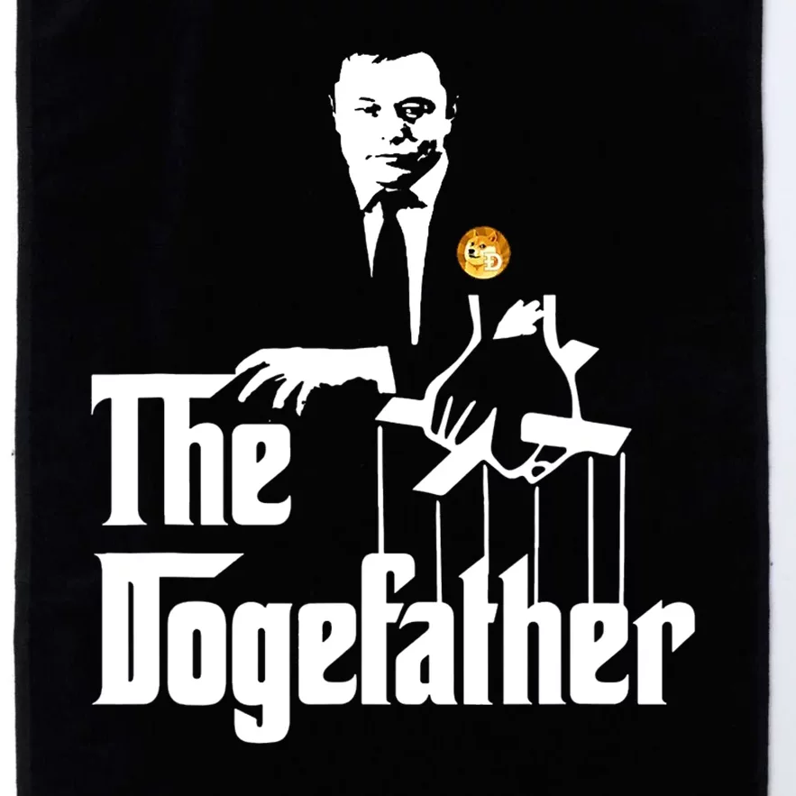 The Doge Father Elon Musk Platinum Collection Golf Towel