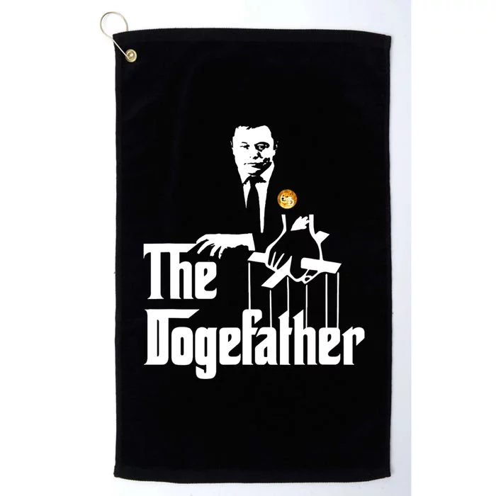 The Doge Father Elon Musk Platinum Collection Golf Towel