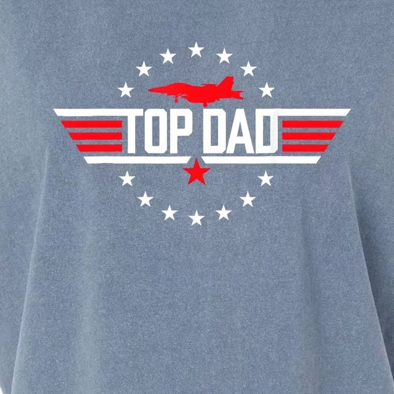 Top Dad Funny Fathers Day Birthday Surprise Garment-Dyed Women's Muscle Tee