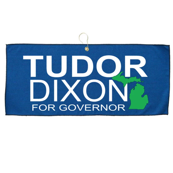 Tudor Dixon For Governor Large Microfiber Waffle Golf Towel