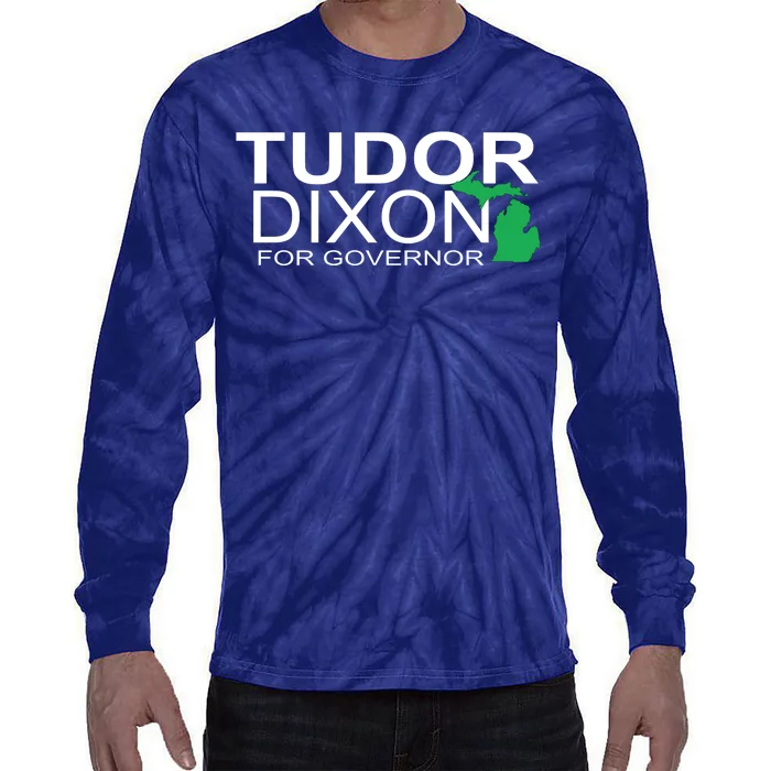 Tudor Dixon For Governor Tie-Dye Long Sleeve Shirt