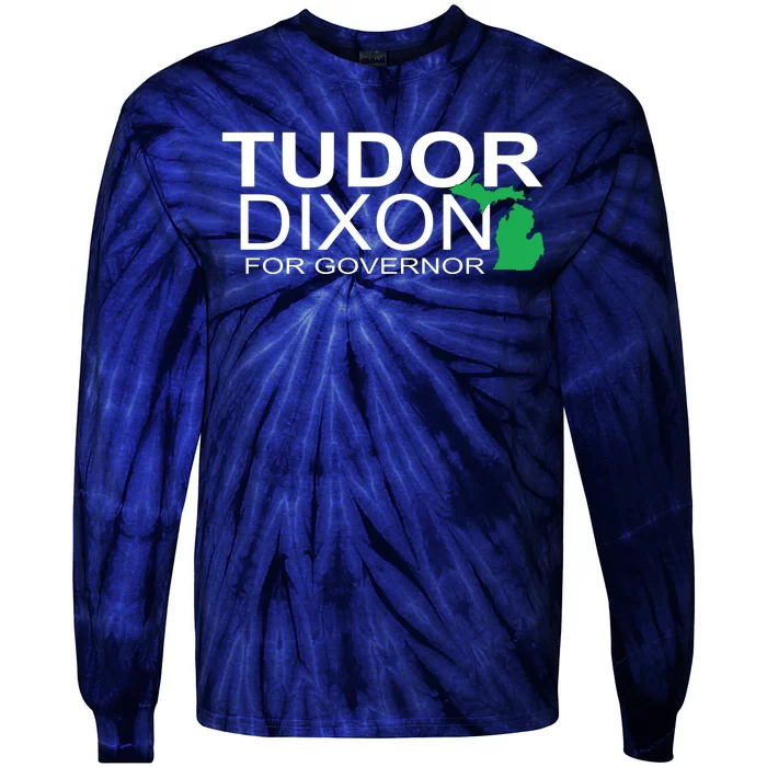 Tudor Dixon For Governor Tie-Dye Long Sleeve Shirt