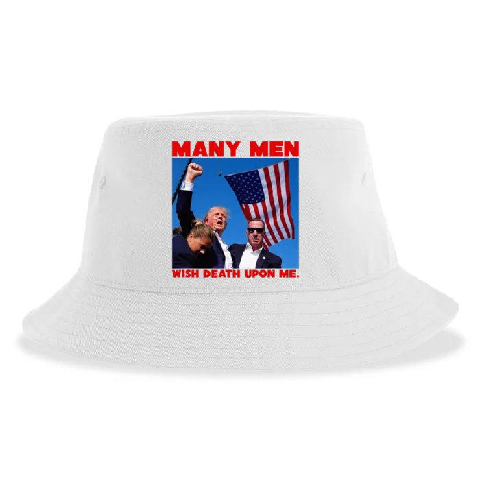 Trump Defiant Fist Sustainable Bucket Hat