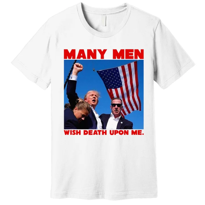 Trump Defiant Fist Premium T-Shirt