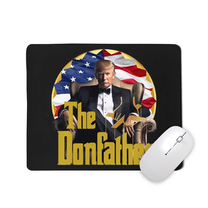 The Donfather Funny Trump 2024 The Comeback Continues Mousepad