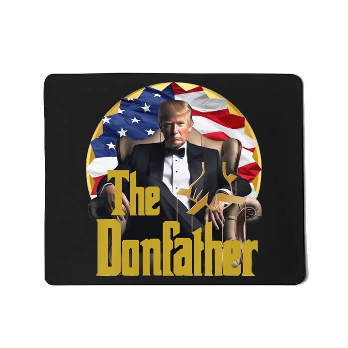 The Donfather Funny Trump 2024 The Comeback Continues Mousepad