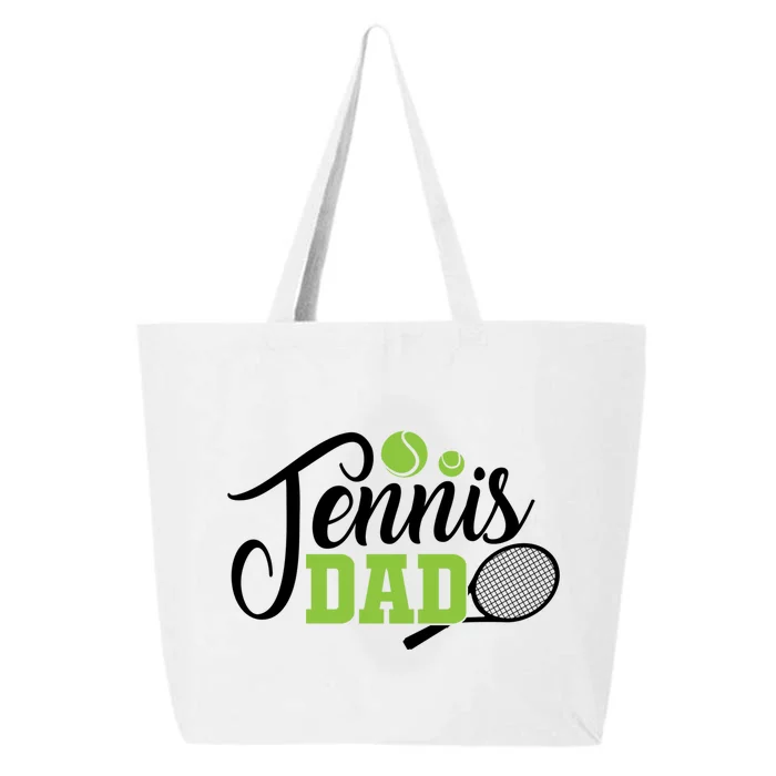 Tennis Dad For Tennis Playing Dad Tennis Gift 25L Jumbo Tote