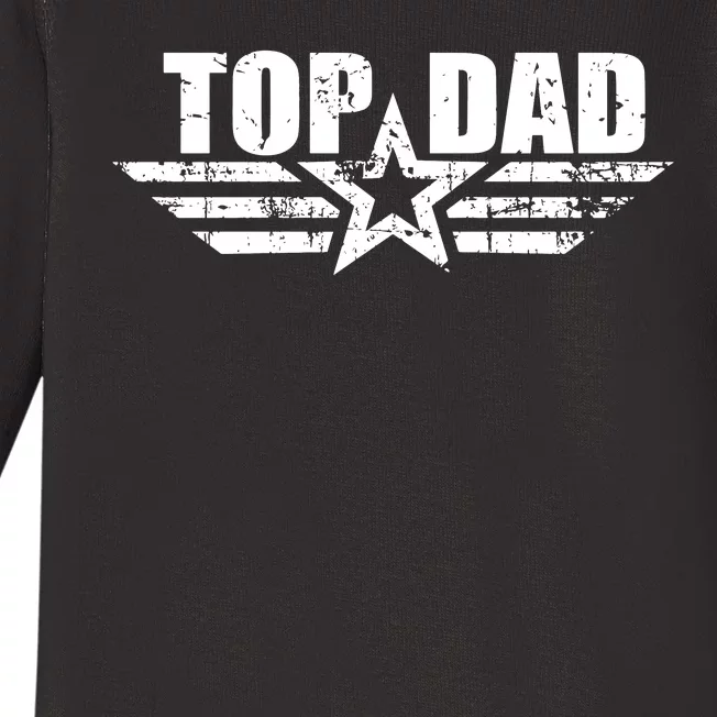 Top Dad Father Day Birthday Gifts Baby Long Sleeve Bodysuit