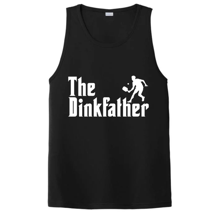 The Dinkfather Funny Pickleball Performance Tank