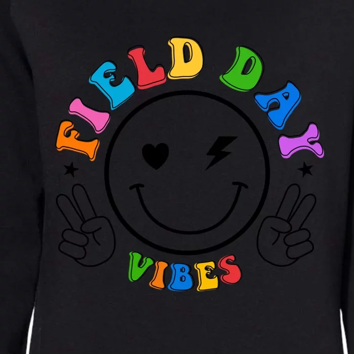 Tie Dye Field Day Vibes Last Day Of School Field Day Teacher Gift Womens California Wash Sweatshirt