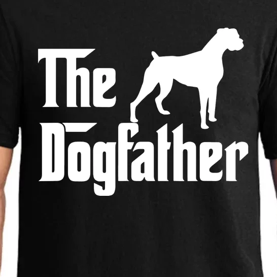 The Dog Father T Boxer Dog Lover Gift For Men Dad Pajama Set