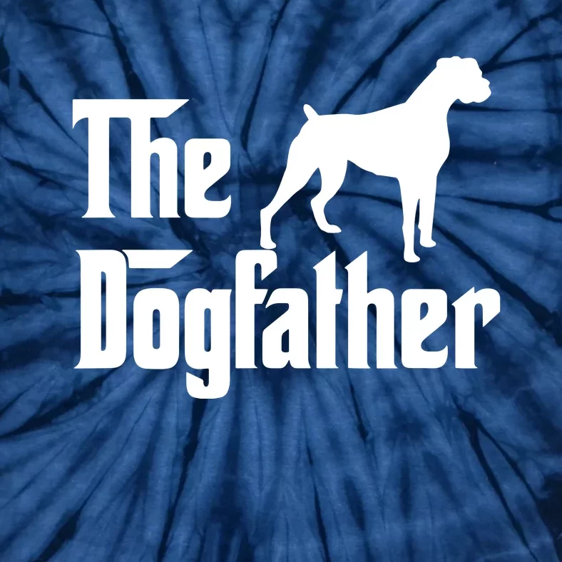 The Dog Father T Boxer Dog Lover Gift For Men Dad Tie-Dye T-Shirt