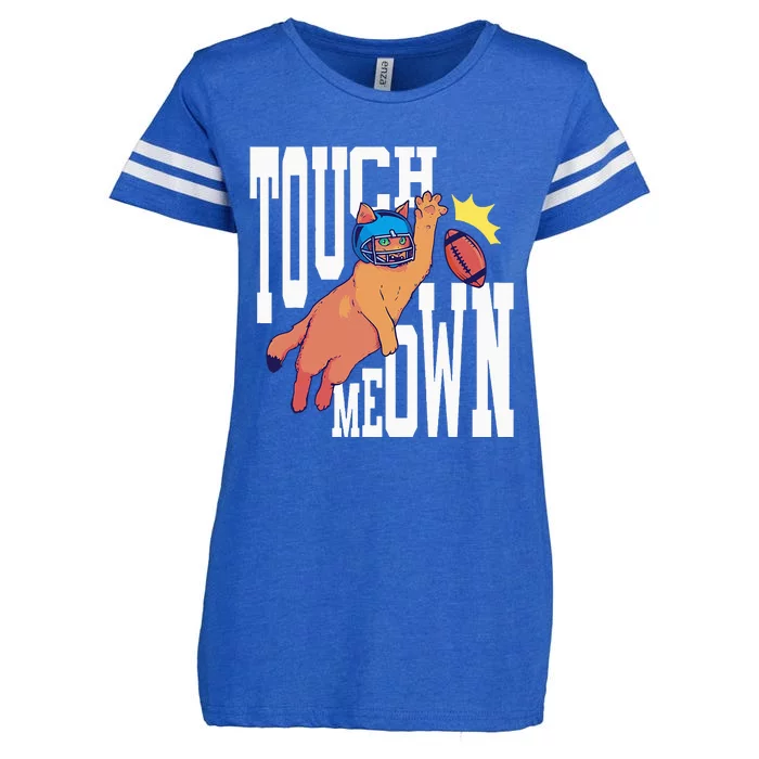 Touch Down Football Cat Enza Ladies Jersey Football T-Shirt