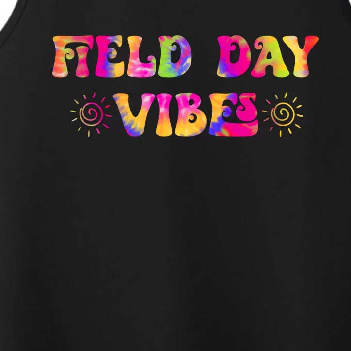 Tie Dye Field Day Vibes Last Day Of School Field Day Teacher Gift Performance Tank