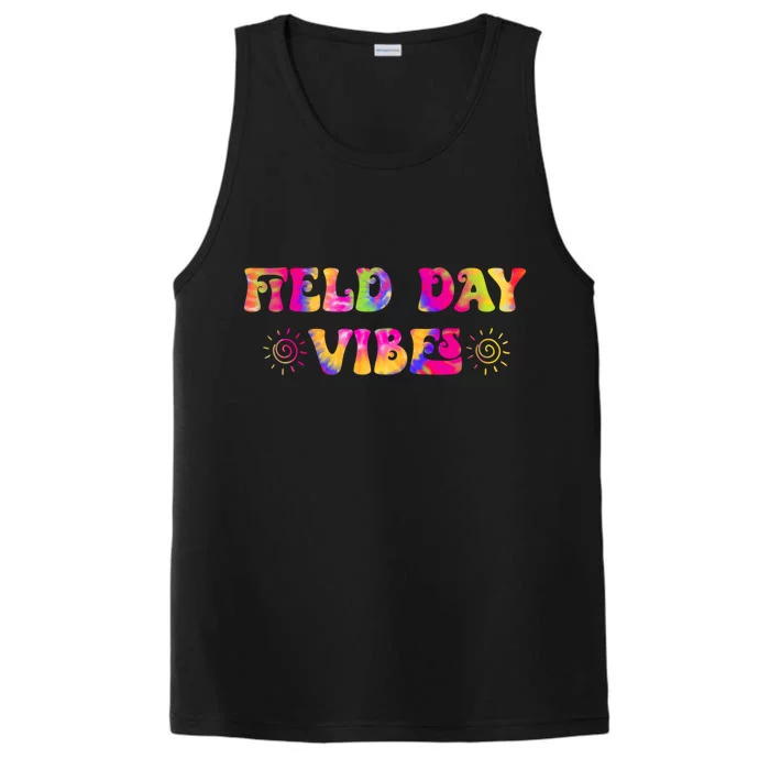 Tie Dye Field Day Vibes Last Day Of School Field Day Teacher Gift Performance Tank