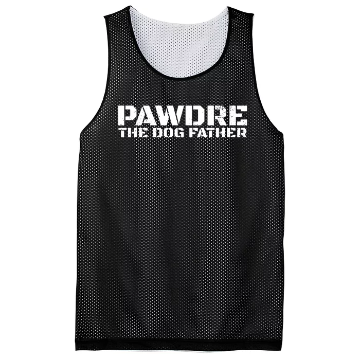 The Dog Father Original Dog Dad Mesh Reversible Basketball Jersey Tank