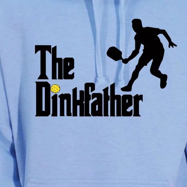 The Dink Father Pickleball Dad Funny Pickleball Unisex Surf Hoodie