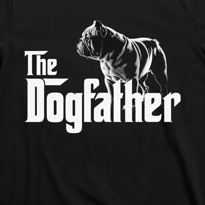 The Dogfather Funny Bulldog T-Shirt