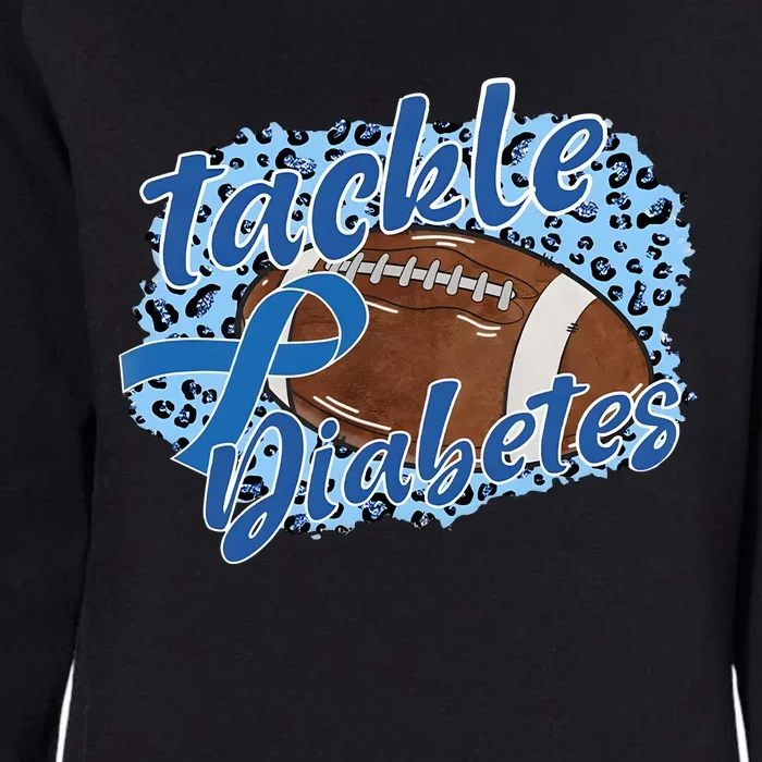 Tackle Diabetes Football Lover Game Day Sport Team Womens California Wash Sweatshirt