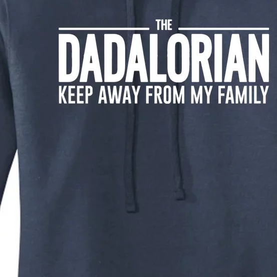 The Dadalorian Funny Fathers Day Costume Women's Pullover Hoodie