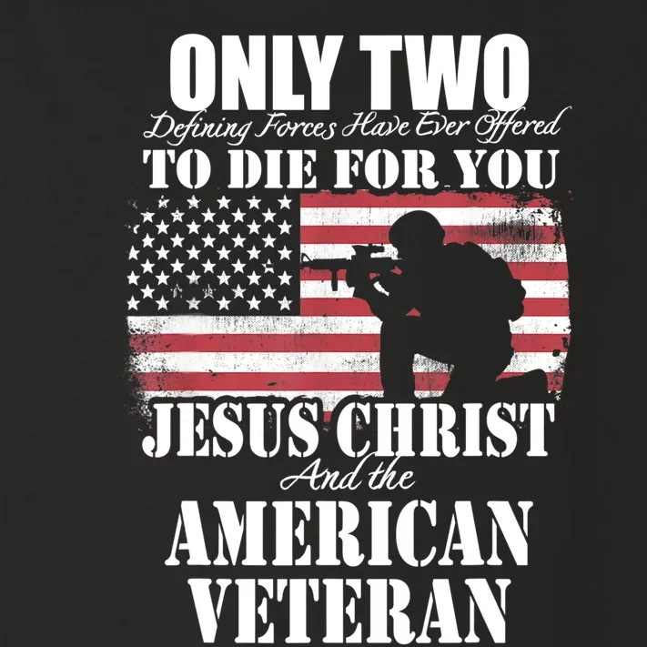 Two Died For You Jesus And American Gift Memorial Gift Toddler Long Sleeve Shirt