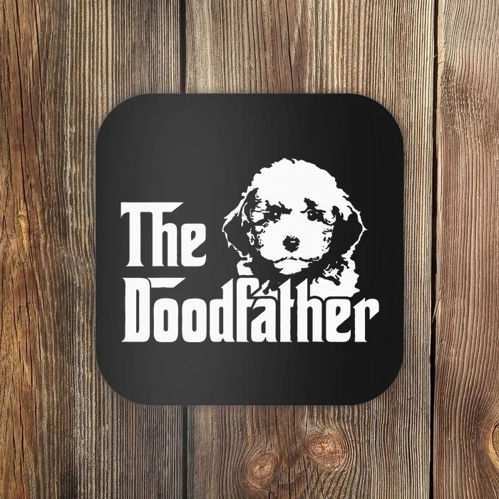 The Doodfather Funny Dog Goldendoodle Labradoodle Coaster