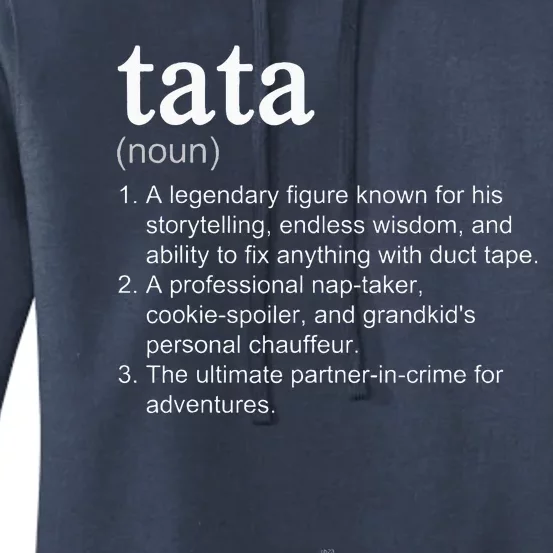 Tata Definition Funny Cool Women's Pullover Hoodie