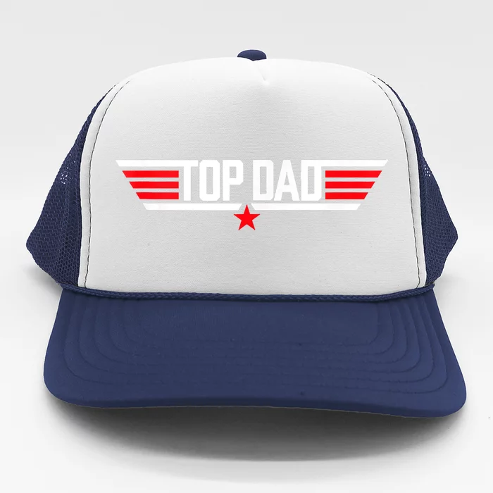 Top Dad Funny 80s Father Air Humor Movie Gun Fathers Day Trucker Hat