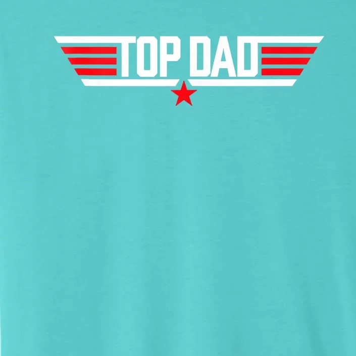 Top Dad Funny 80s Father Air Humor Movie Gun Fathers Day ChromaSoft Performance T-Shirt