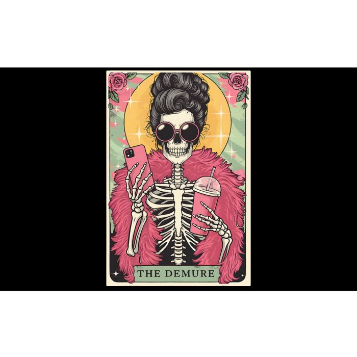 The Demure Funny Tarot Card Meme Bumper Sticker