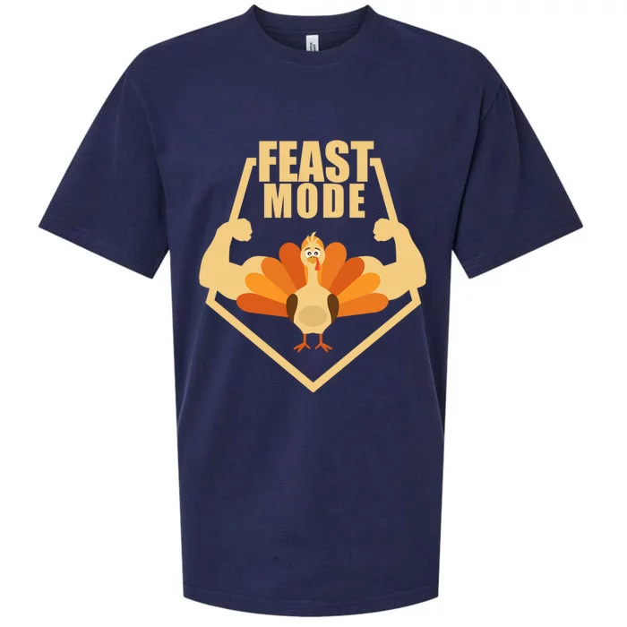 Thanksgiving Day Feast Mode Teens And Gift Sueded Cloud Jersey T-Shirt