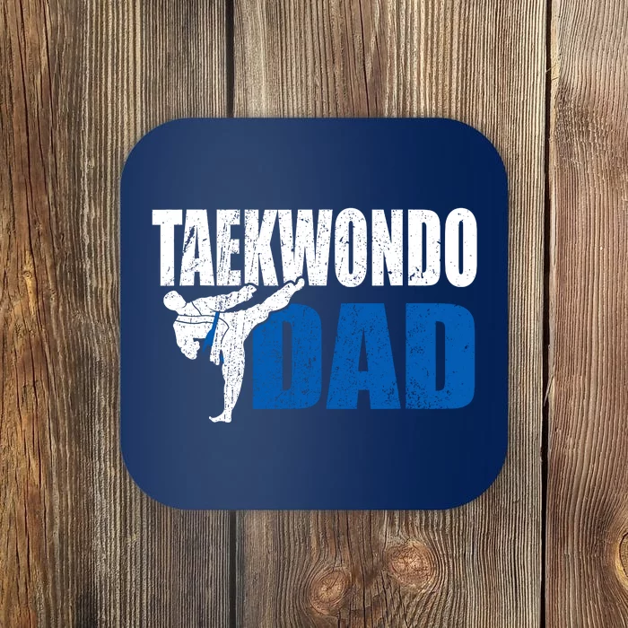 Taekwondo Dad Gift Idea Funny Fan Taekwondo Costume Coaster