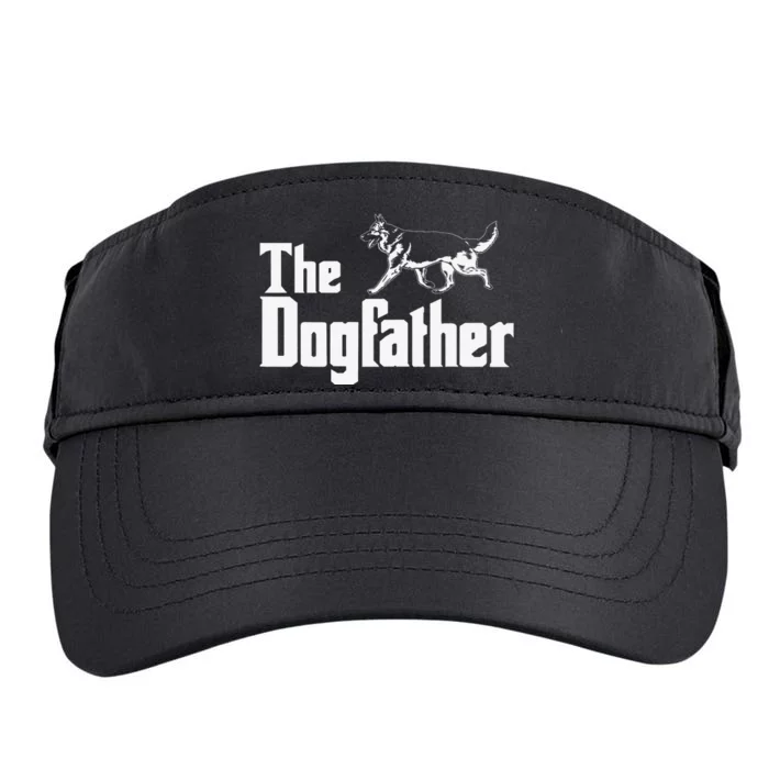 The Dogfather German Shepherd Funny Gift Adult Drive Performance Visor