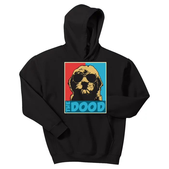 The Dood Goldendoodle Vintage Kids Hoodie