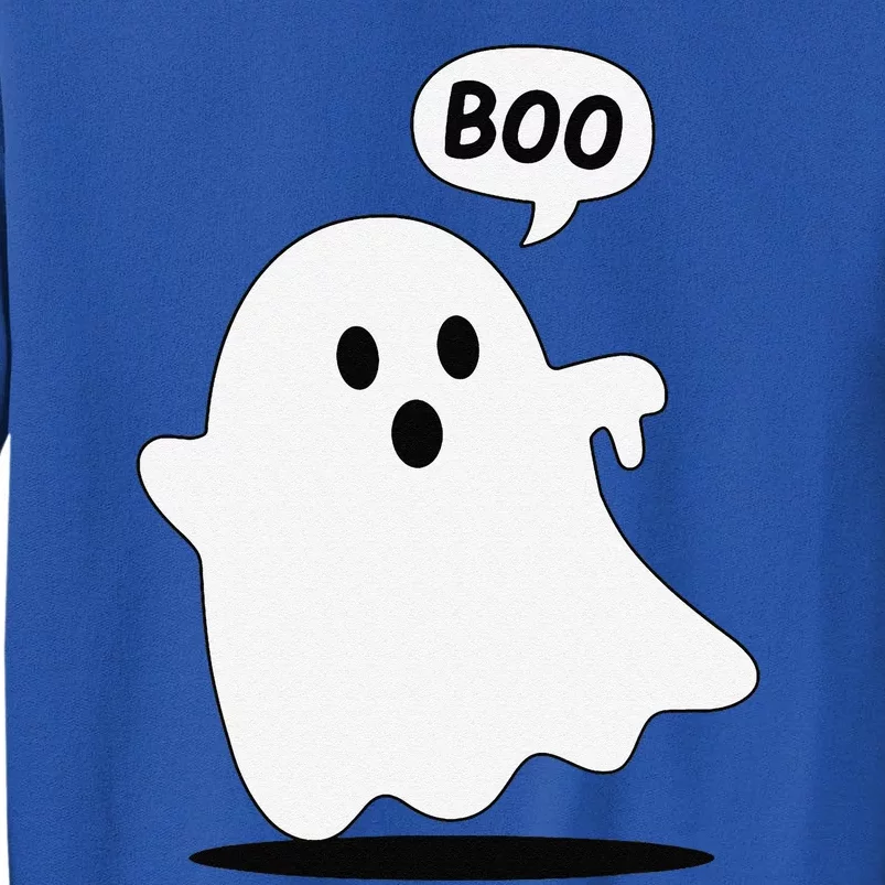 Thumbs Down Ghost Screaming Boo Disapproval Ghost Halloween Tall Sweatshirt