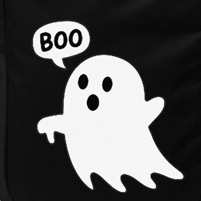 Thumbs Down Ghost Screaming Boo Disapproval Ghost Halloween Impact Tech Backpack