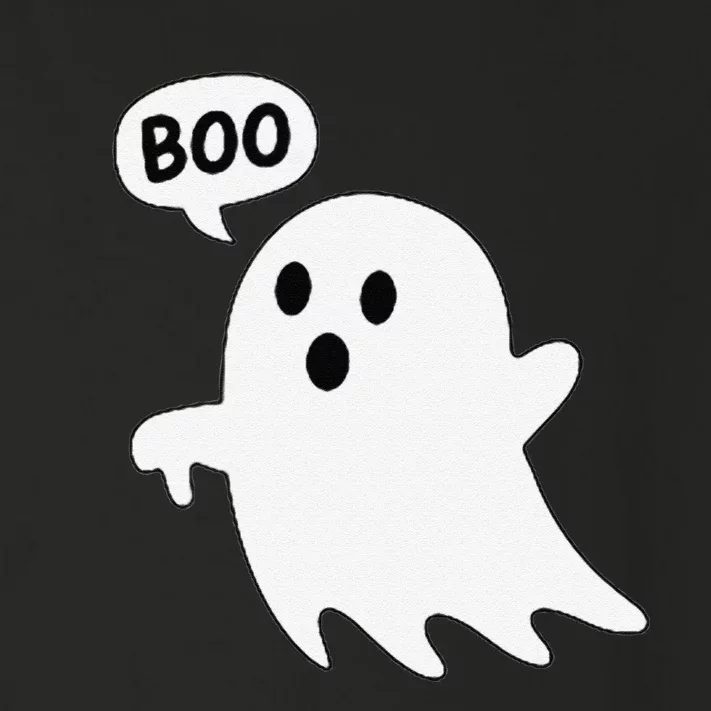 Thumbs Down Ghost Screaming Boo Disapproval Ghost Halloween Toddler Long Sleeve Shirt