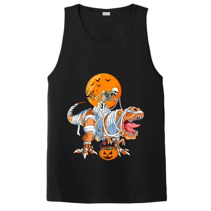 Tgiftrex Dinosaur Gift Dino Trex Halloween Gift Performance Tank