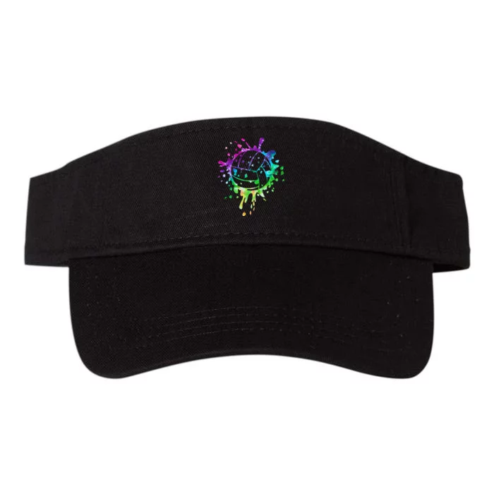 Tie Dye Girl Distressed Ball Valucap Bio-Washed Visor