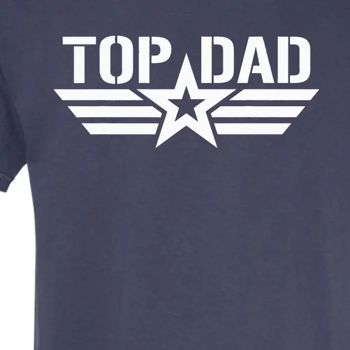 Top Dad Gifts Fathers Day For Daddy Dad Retro Patriotic Garment-Dyed Heavyweight T-Shirt