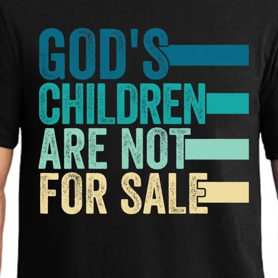 Trending Design Gods Children Are Not For Sale Pajama Set