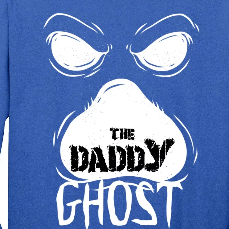 The Daddy Ghost Spooky Halloween Matching Family Costumes Meaningful Gift Tall Long Sleeve T-Shirt