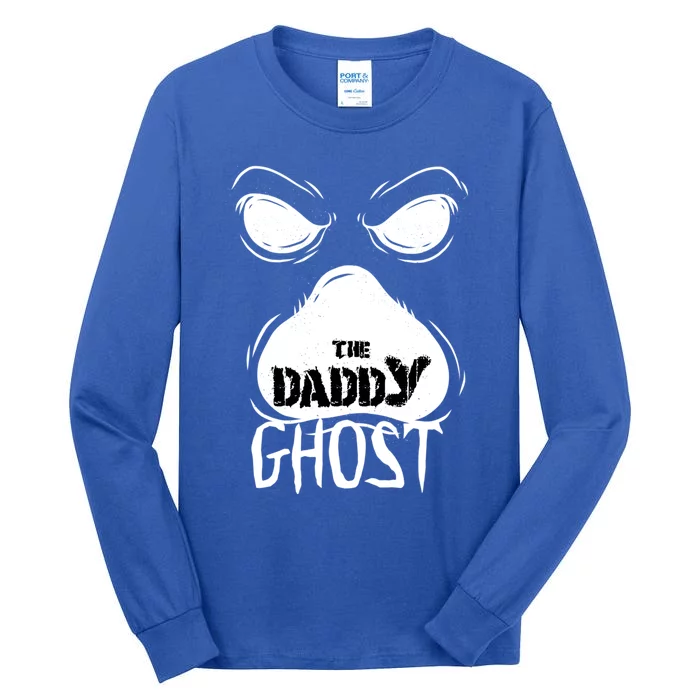 The Daddy Ghost Spooky Halloween Matching Family Costumes Meaningful Gift Tall Long Sleeve T-Shirt