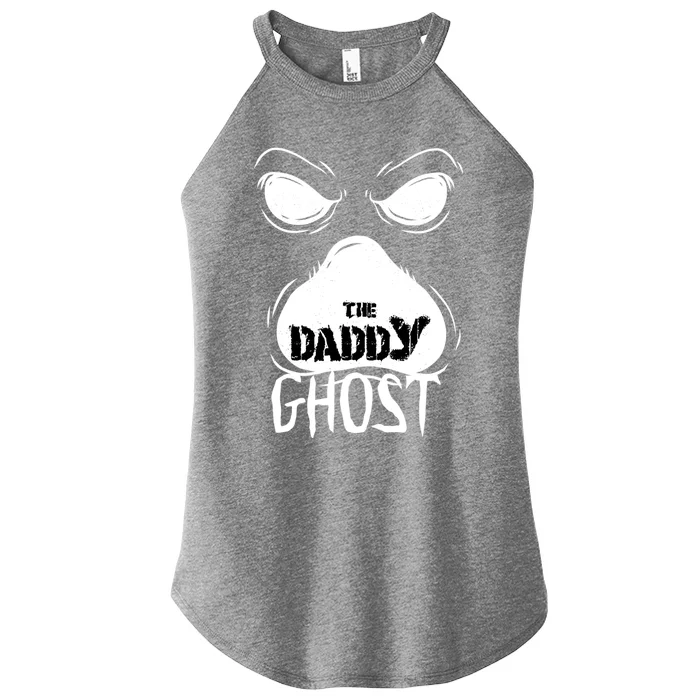 The Daddy Ghost Spooky Halloween Matching Family Costumes Meaningful Gift Women’s Perfect Tri Rocker Tank