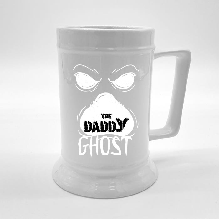 The Daddy Ghost Spooky Halloween Matching Family Costumes Meaningful Gift Front & Back Beer Stein