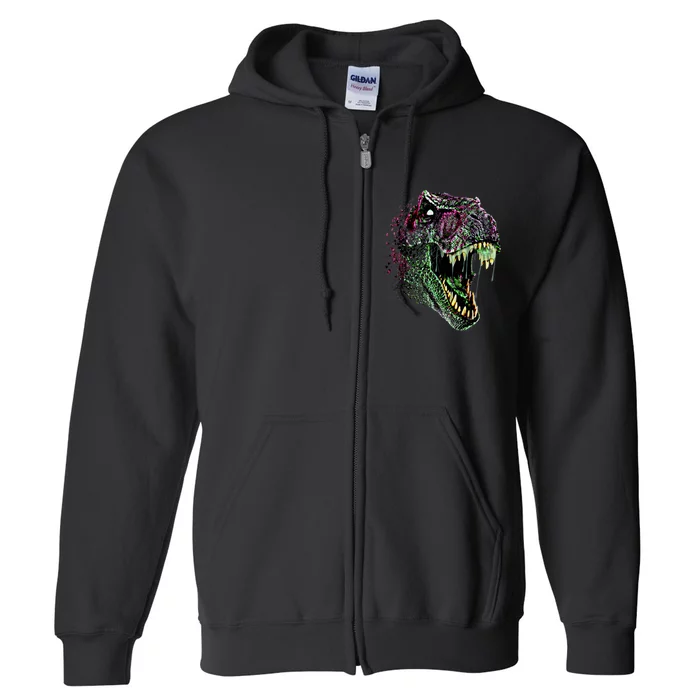 TRex Dinosaur Gear For Men, Women : Tyrannosaurus Rex Full Zip Hoodie