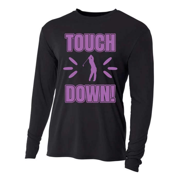 Touch Down Golf Cooling Performance Long Sleeve Crew