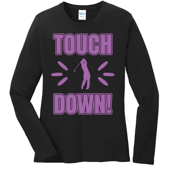 Touch Down Golf Ladies Long Sleeve Shirt