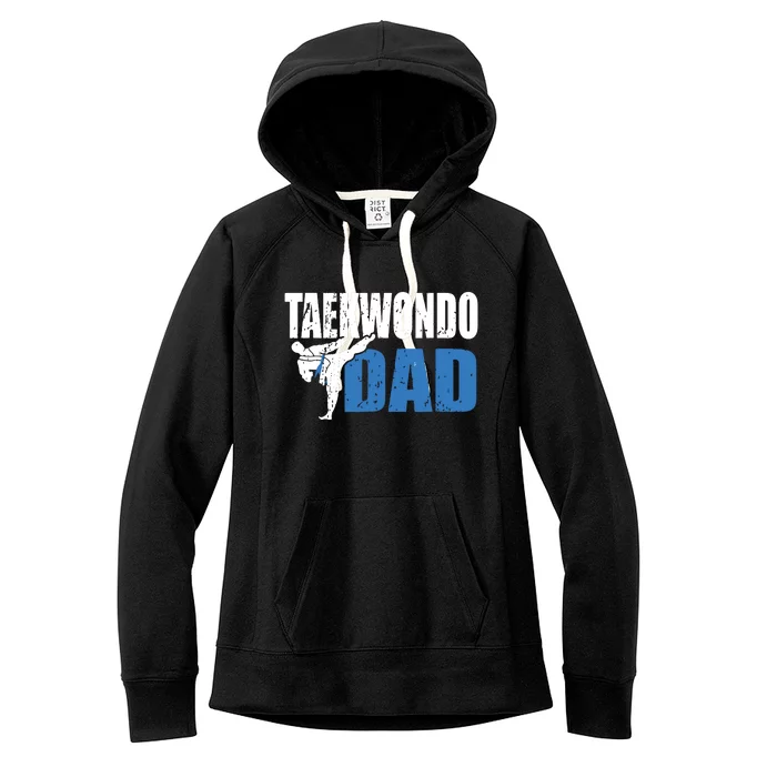 Taekwondo Dad Gift Idea Tae Cool Taekwondo Uniform Women's Fleece Hoodie