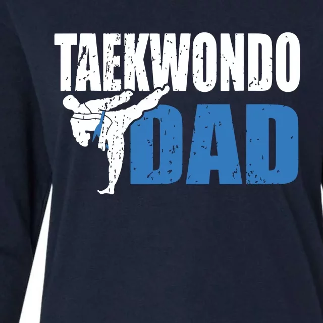 Taekwondo Dad Gift Idea Tae Cool Taekwondo Uniform Womens Cotton Relaxed Long Sleeve T-Shirt